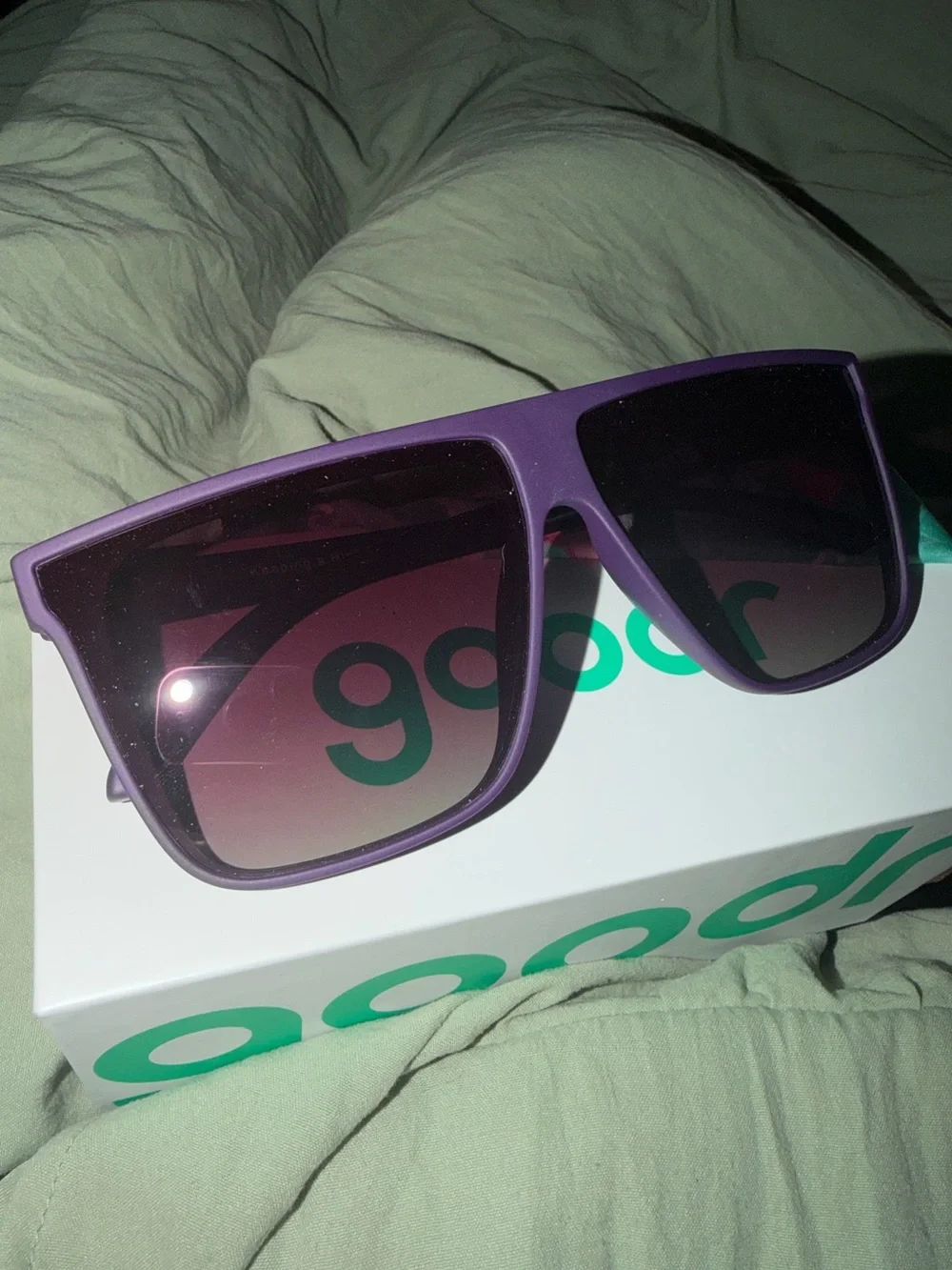 👾 Purple Men's Sunglasses - Stylish Square Frame